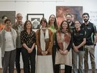 Mt Burdett Foundation members at the Lester Prize exhibition at the Cannery Arts Centre in Esperance.
